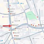 Schillerapartment Hof, Kueche, 24h Digital-checkin, Parkplatz, Wlan250mbit 霍夫